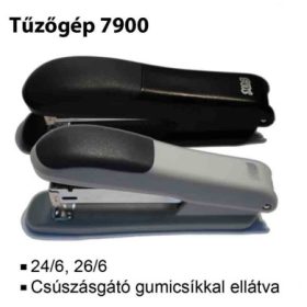 MOS 7900 tűzőgép 24/6 szürke