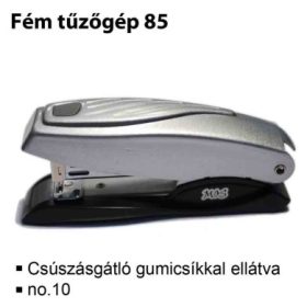 MOS 85 tűzőgép NO.10 ezüst fém