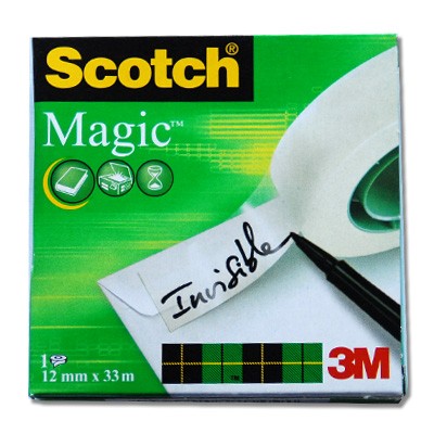 Ragasztószalag Scotch MAGIC TAPE 12MMX33M