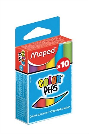 Táblakréta Maped színes 10 db/doboz