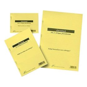 Önátírótömb A/4 50X2 lapos