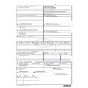   CMR Nyomtatvány, nemzetközi fuvarlevél, 6 példányos, 100 garnitúra/csomag