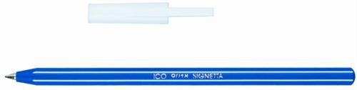 Golyóstoll Ico Signetta 0,7 kék 50 db/doboz