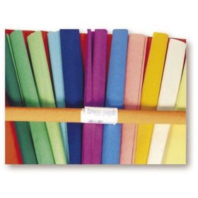 Kreatív krepp papír 200x50 cm fekete