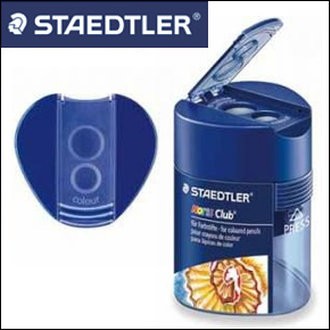 Hegyező Staedtler fém 2 lyukú háromszög tartály (512 128) kék