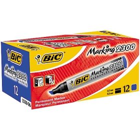 Alkoholos Filc marker BIC 2300 marker vágott kék 