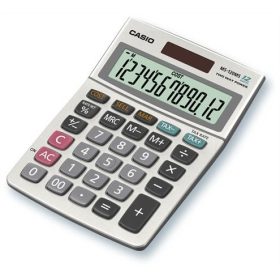 Számológép, asztali, 12 számjegy, Casio MS-120B MS