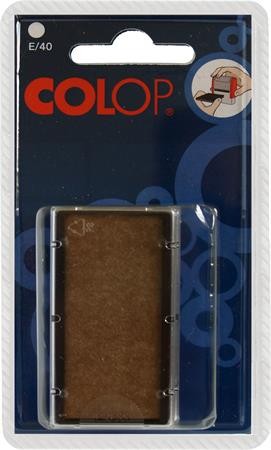 Colop E 40 (E/40) bélyegző cserepárna, natúr, 2 db/csomag