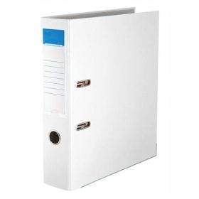 75mm emelőkaros iratrendező, fehér, Standard