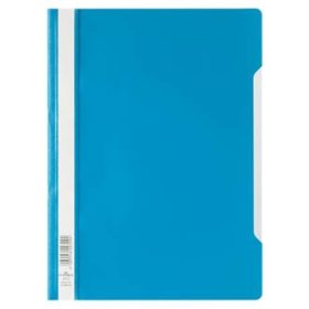 Gyorsfűző Durable A/4 PVC átlátszó előlap kék