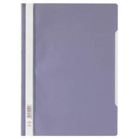 Gyorsfűző Durable A/4 PVC átlátszó előlap lila
