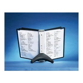   Bemutató tábla tartó Durable Sherpa Soho asztali állvány fekete