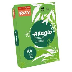   REY Adagio színes másolópapír, intenzív zöld, A4, 80 g, 500 lap/csomag