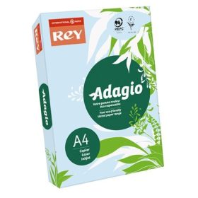   REY Adagio színes másolópapír, pasztell kék, A4, 80 g, 500 lap/csomag (code 01)