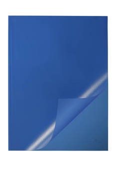 Iratsínborító Durable A/4 azonos színű elő-hátlap kék