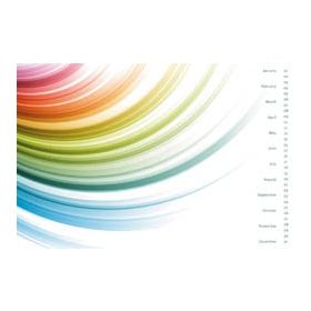 Öntapadós dekoráció Info Notes éves tervező