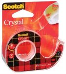 Ragasztószalag adagolón 3M Scotch Crystal, 19 mm x 7,5 m