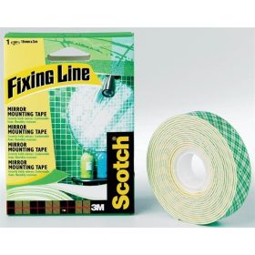 Ragasztószalag 3M Scotch kétoldalas, 19 mm x 1,5 m