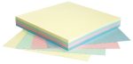   Öntapadós jegyzettömb Info Notes 75x75 mm 100 lapos pastel mix (5654-98-pk1-b)
