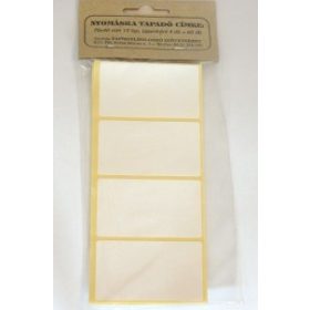 Etikett címke kézi 70x40 mm 60 db/csomag