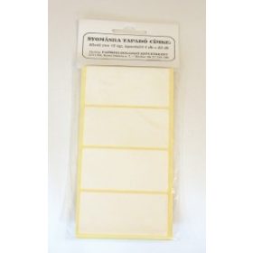 Etikett címke kézi 80x40 mm 60 db/csomag