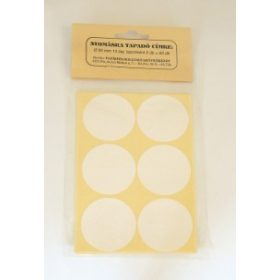 Etikett címke kézi körcímke 50mm 60db/csomag