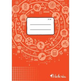 Füzet A/5 27-32 kockás victoria