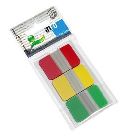   Oldaljelölő Info Notes Index Tabs 25x38mm, 3x25 lap műanyag tartóban (8742-09)