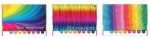   Rajzlap Rainbow színes, vegyes mintás borítóval színes A3 80gr 20ív/CSOMAG 