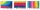 Rajzlap Rainbow színes, vegyes mintás borítóval színes A3 80gr 20ív/CSOMAG 