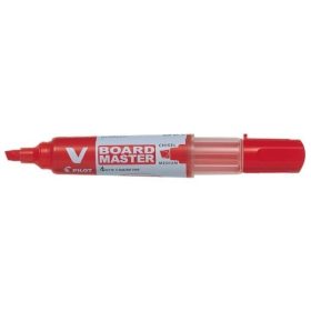   Táblafilc, 2,2-5,2 mm, vágott, Pilot V-Board Master piros (WBMA-VBM-MC-R-BG)