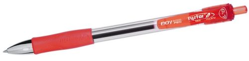 Golyóstoll Rystor Boy Pen 6000 (0,7 mm), nyomógombos, piros (6000M-es íráshossz!)