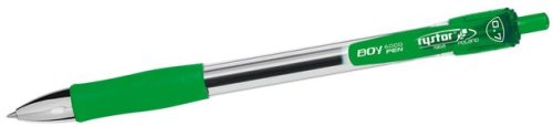 Golyóstoll Rystor Boy Pen 6000 (0,7 mm), nyomógombos, zöld (6000M-es íráshossz!)