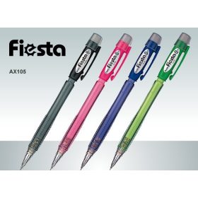 Pix irón Pentel Fiesta AX105-C 0.5 mm kék test