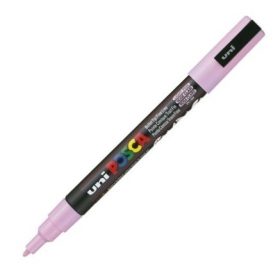   Dekormarker Uni Posca PC-3M 0.9-1.3 mm, kúpos, világos rózsaszín
