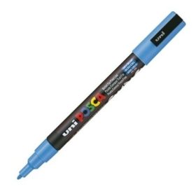   Dekormarker Uni Posca PC-3M 0.9-1.3 mm, kúpos, égszínkék (sky blue)