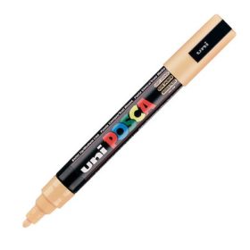   Dekormarker Uni Posca PC-5M 1.8-2.5 mm, kúpos, világos narancs