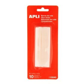 Ragasztó stick, Apli, 7,5mm 10 db/csom