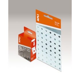   Lyukerősítő gyűrű, 13 mm átmérő, Apli, átlátszó 240 db/csom