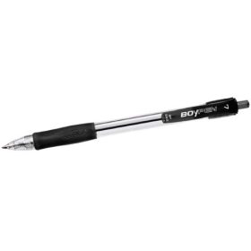   Golyóstoll Rystor Boy Pen EKO (0,7 mm), nyomógombos, fekete