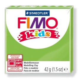   Gyurma, 42 g, égethető, Fimo Kids, világoszöld (FM803051)