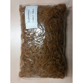 Gumigyűrű / postázó gumi 20 / 1,5mm natúr 1 kg/csomag 