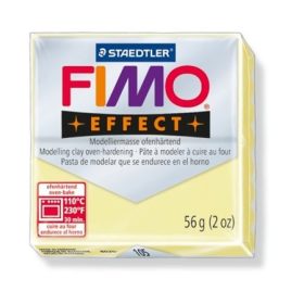   Gyurma, 56 g, égethető, Fimo Effect, pasztell vanília (FM8020105)