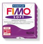 Gyurma, 56 g, égethető, Fimo Soft, bíborlila (FM802061)
