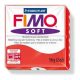 Gyurma, 56 g, égethető, Fimo Soft, indián piros (FM802024)