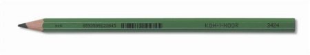Színes ceruza, hatszögletű, vastag, Koh-i-noor 3424, zöld