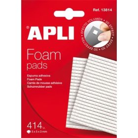   Ragasztó négyzetek, 414 db/csomag, kétoldalas, Apli 1 db/bliszt