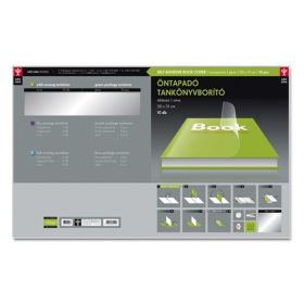   Tankönyvborító ARS UNA 50x33 cm öntapadós sima 10db/csomag