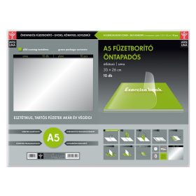   Füzetborító Ars Una A/5 öntapadós, átlátszó 35x26 cm 10 db/csomag
