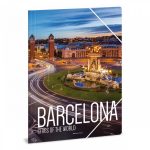 Ars Una Cities - Barcelona A/4 gumis dosszié